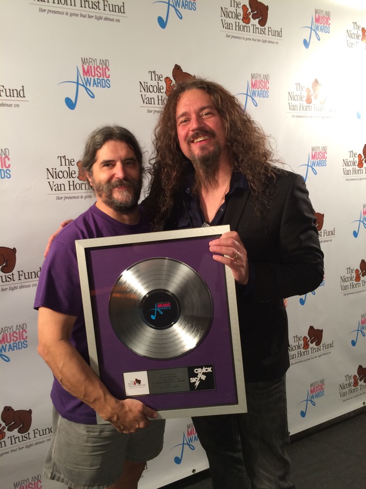 Glenn & Dave with the Maryland Music Award